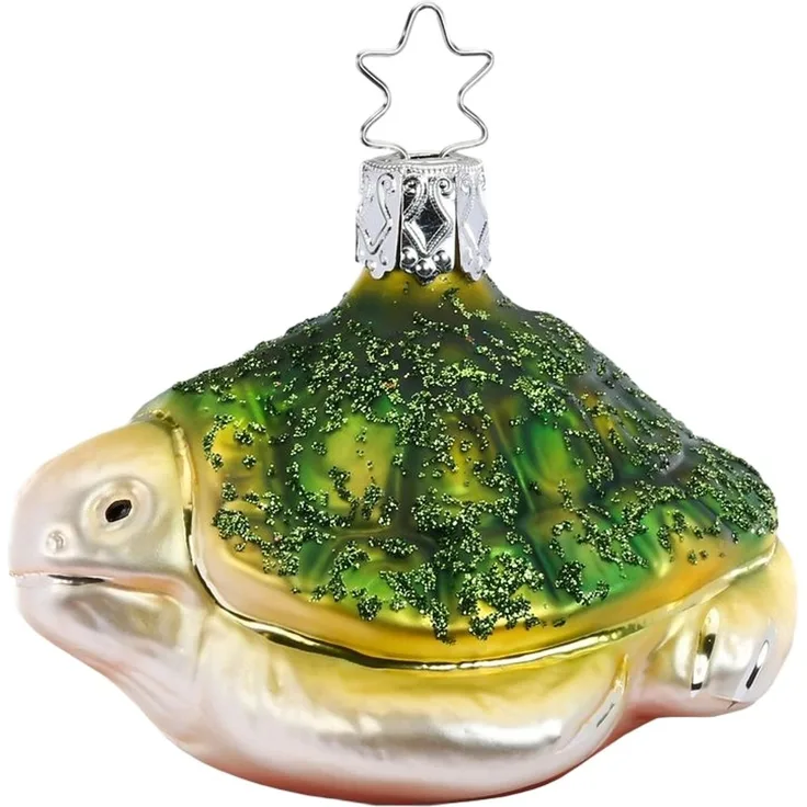 Schildkröte, kleine Meeresschildkröte 6cm Inge - Glas Christbaumschmuck