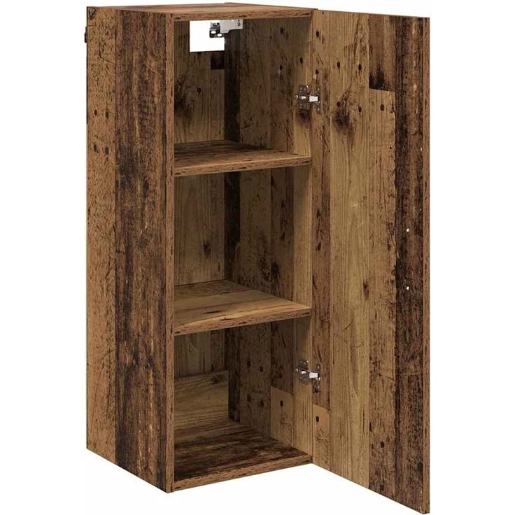 vidaXL Wandschrank Altholz 34,5 x 34 x 90 cm Holzwerkstoff 882613 – Bild 5