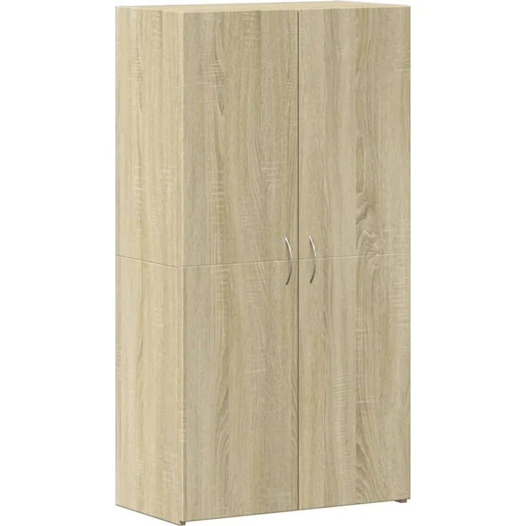 vidaXL Aktenschrank Sonoma-Eiche 60x32x115 cm Holzwerkstoff 840774 – Bild 2