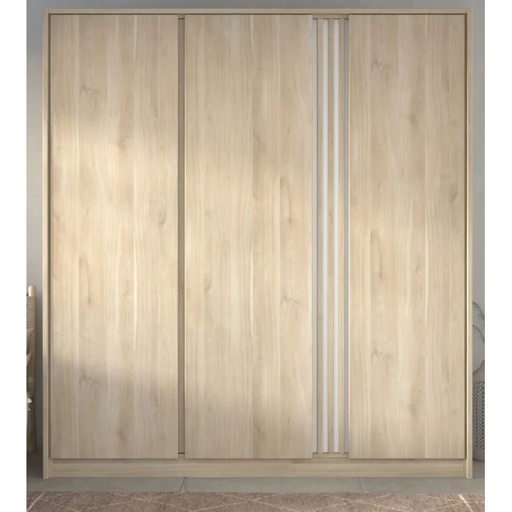 Parisot Kleiderschrank Escale in Eiche 185 x 203 cm – Bild 2