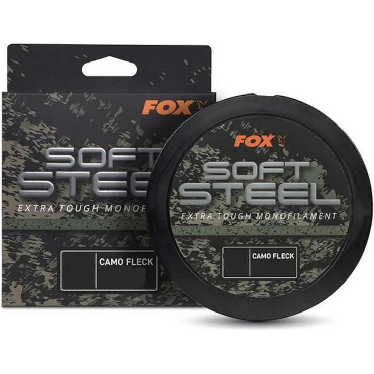FOX International Angelschnur Fox Soft Steel Fleck Camo Mono - 1000m monofile Angelschnur, 0.37 m Länge, 0.37 mm Fadendurchmesser, (1000-St) – Bild 3