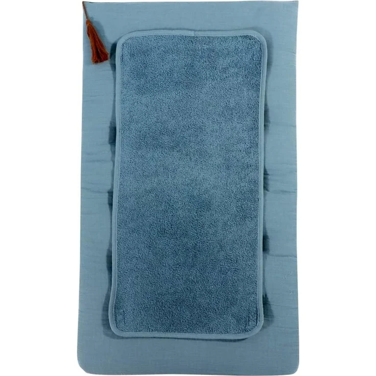 Wickelauflage Astrid - Petrol 42x76cm für Wickelbrett – Bild 1