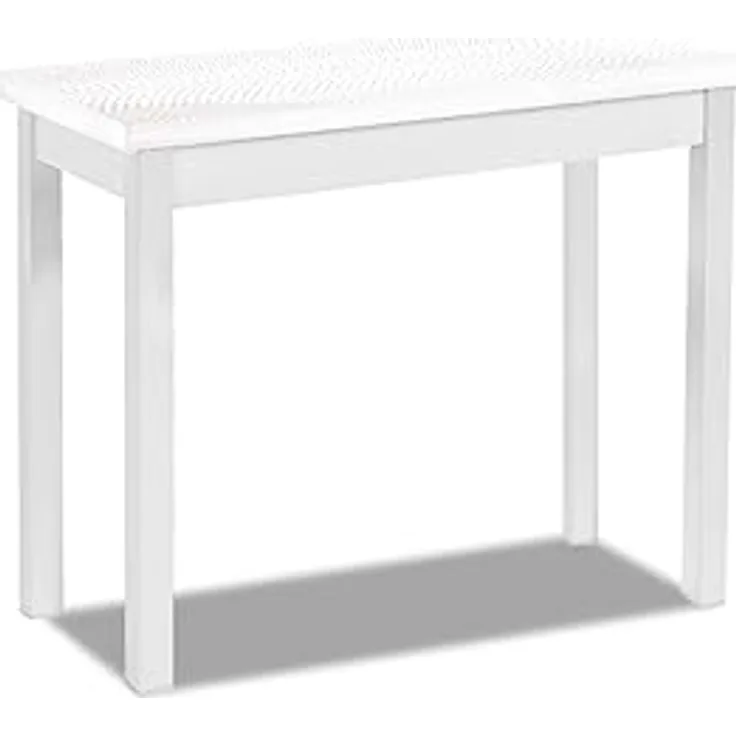 ASTIMESA Küchentisch im Buchstil ohne Schublade und Platte aus laminiertem Holz, Cervino, 80 x 40 cm a 80 x 80 cm