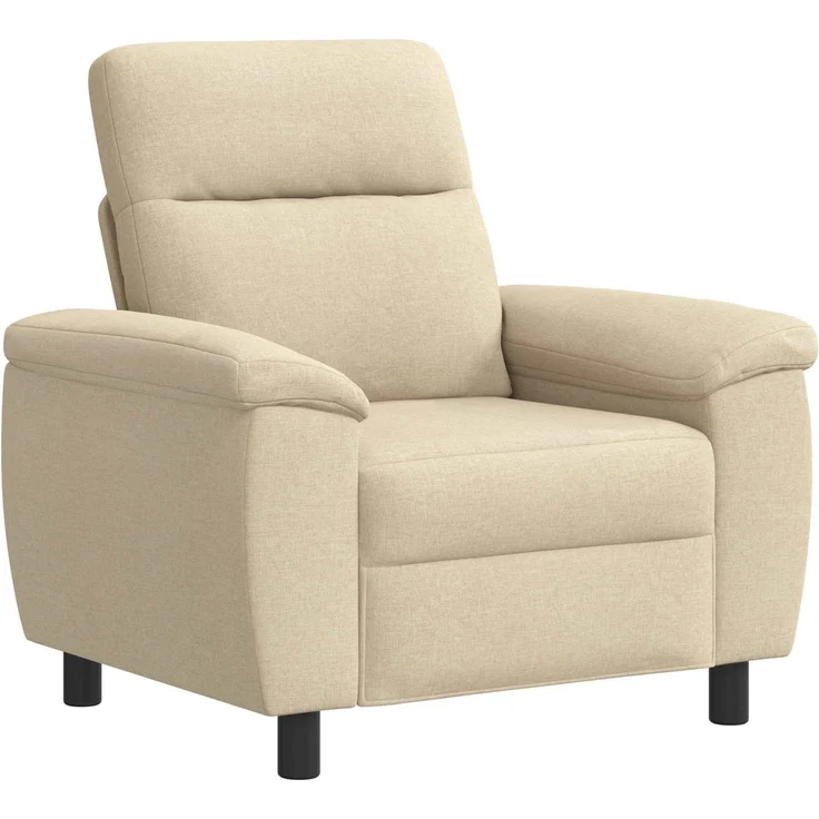 vidaXL Sofa Creme 95 x 90 x 95 cm Stoff 42040902 – Bild 1