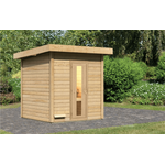 Karibu Sauna Hytti 2 naturbelassen ohne Ofen