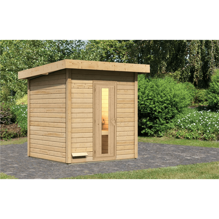 Karibu Sauna Hytti 2 naturbelassen ohne Ofen