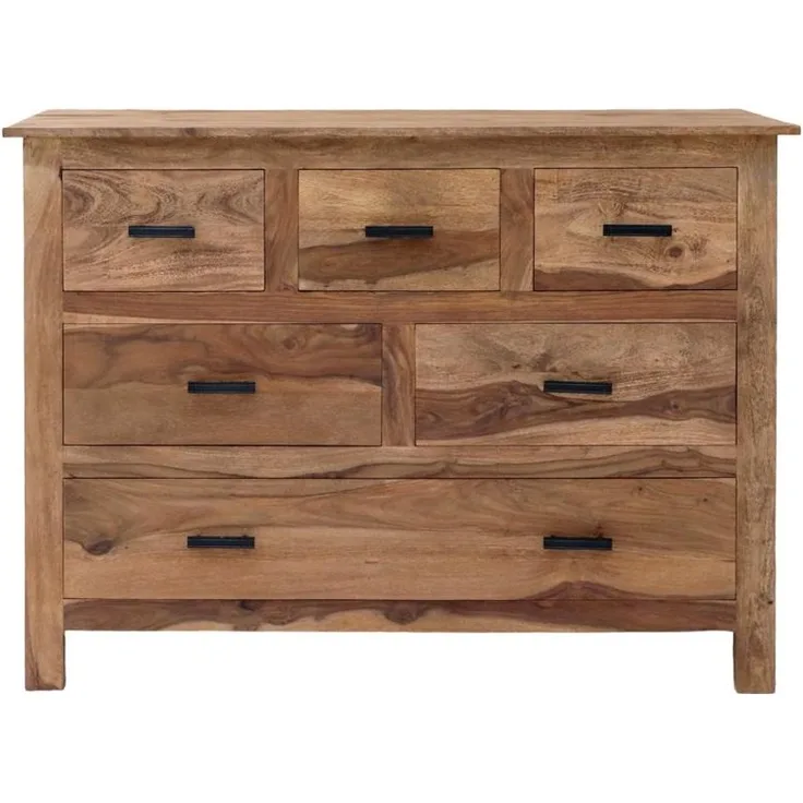 Kommode Rami 120x90x45 aus indischem Sheesham-Massivholz