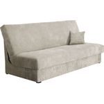 Schlafsofa Adela Mini Cord (Farbe: Poso 01)