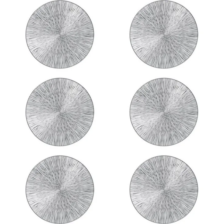 Zeller Present Platzset, (Set), feierlichen Look