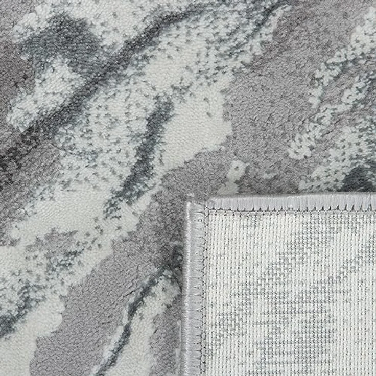 Consilio Concept Vintage-Teppich Alegra, Hellgrau, Rechteckig 80x150 cm, Oeko-Tex® Standard 100, für Fußbodenheizung geeignet, pflegeleicht und strapazierfähig – Bild 6