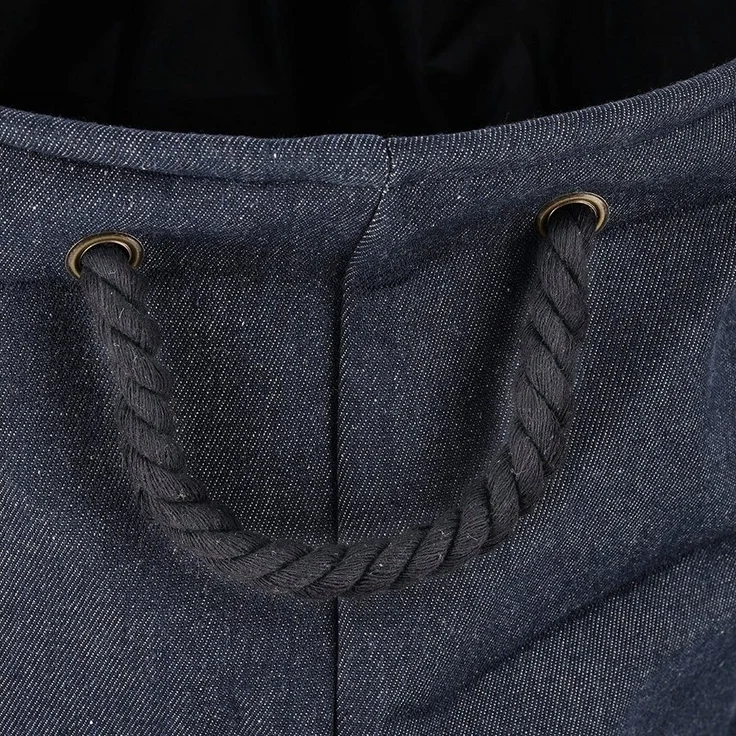 Zeller Present Wäschesack Denim (1 St), für Wäsche und Spielzeug – Bild 2
