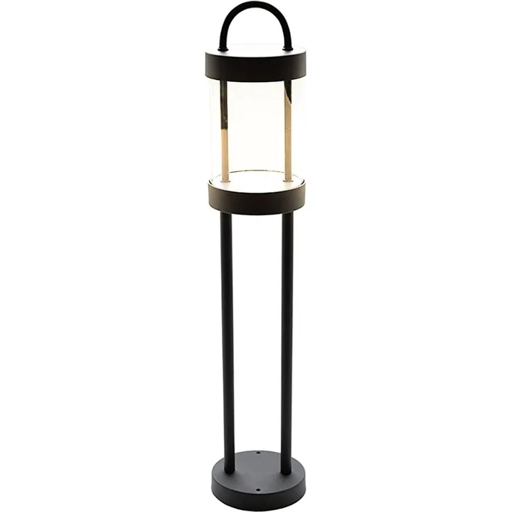 LED Außen-Stehleuchte, Alu, anthrazit, H 65 cm