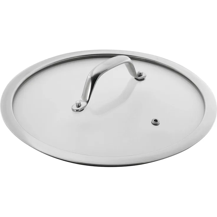 Kuhn Rikon Glasdeckel Edelstahl-Griff 16 cm