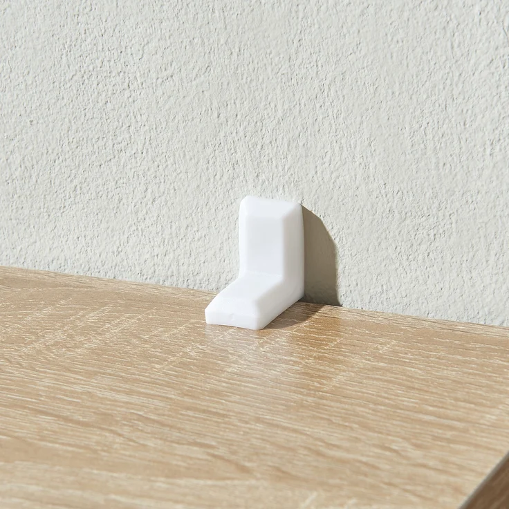 CD Regal Tynset 90x20x20 cm mit 6 Fächern Sonoma-Eichenoptik [en. casa] – Bild 6