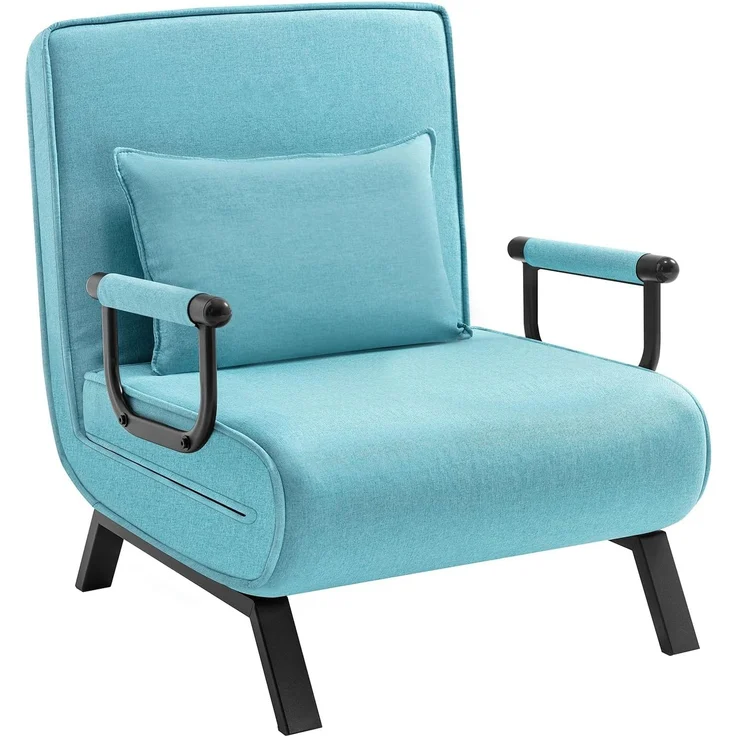 Woltu Schlafsofa, 1 Teile, Schlafsessel 3 in 1, mit Bettfunktion, Sofabett Gästebett – Bild 1