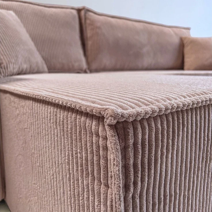 Lookway Ecksofa Gepolstertes CARLOS L-Form, Schlaffunktion – Bild 3
