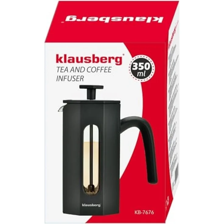 Klausberg Klausberg Kaffee-/Teebereiter 0,35l French Press KB7676 – Bild 5