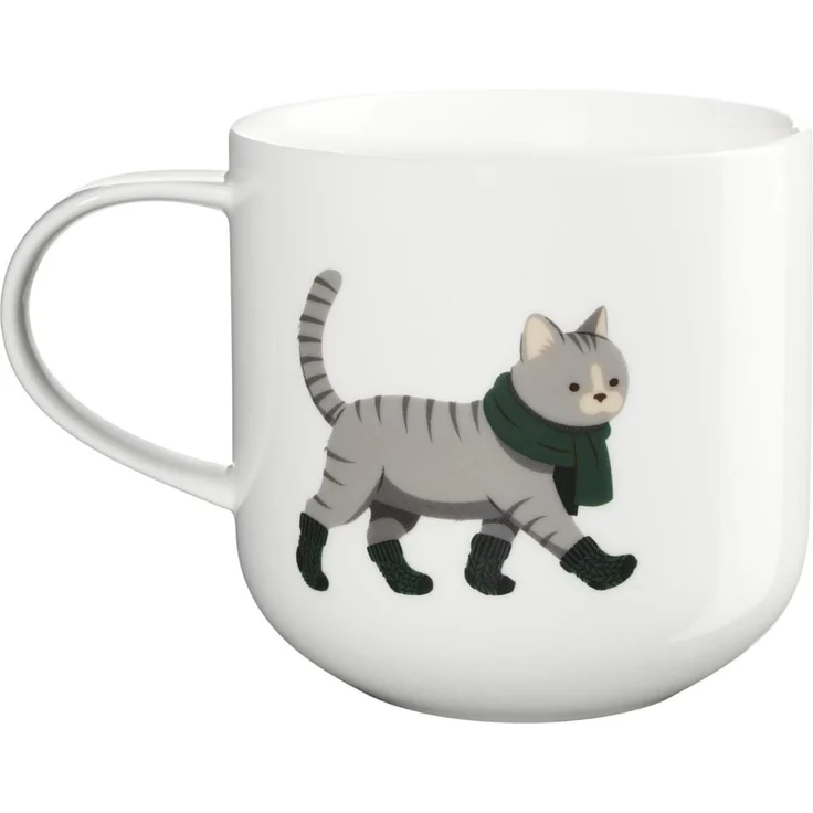 ASA Selection Henkelbecher, Cat Xmas, L. 92mm, B. 92mm, H. 95mm – Bild 1