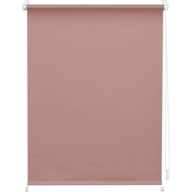 Lichtblick Sonnenschutzsysteme GmbH Verdunklungsrollo Barcelona 90x150 cm (BxL) Altrosa Verspannt; Klemm- und schraubbar; Thermofunktion – Bild 3