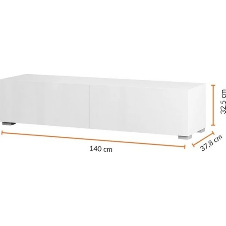 Planetmöbel Garderoben-Set Garderobenschrank Flur 140 cm, verschiedene Farben, (Garderobenschrank, Wandgarderobe hängend oder stehend), in verschiedenen Farben – Bild 4