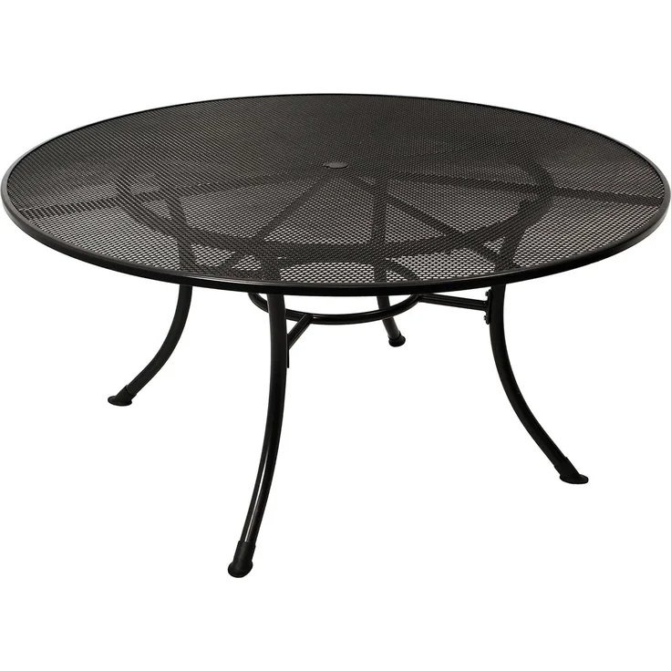 Tisch RIVO 150cm rund, Streckmetall eisengrau – Bild 1