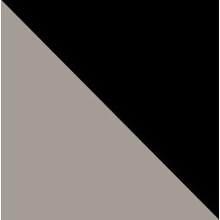 Mirjan24 'Salkor' Drehtürenschrank mit 4 Türen, Laminatplatte, 215 x 58 x 200 cm, Cashmere / Schwarz, mit Spiegel – Bild 6