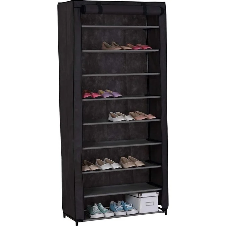 HTI-Line Schuhbank Schuhregal Lena 9 (Stück, 1-St, 1 Schuhregal, ohne Dekoration), Schuhablage 9 Ebenen – Bild 1