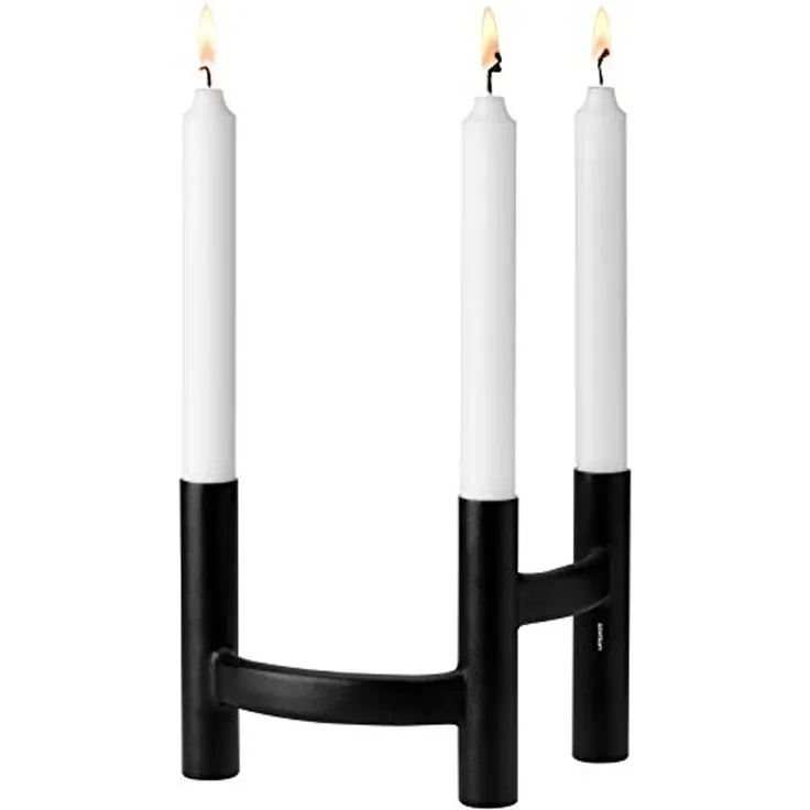 Stelton Ora Kerzenständer 3-armig schwarz