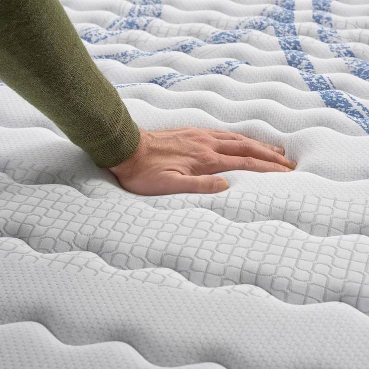 naturalex | Perfectsleep | Matratze 120x190 cm | Memory und Blue Latex-Technologie Extra Komfort HR | Perfekter Halt mit Atmungsaktivem Schaumstoff | Ergonomisch Entspannend und Hypoallergen – Bild 6