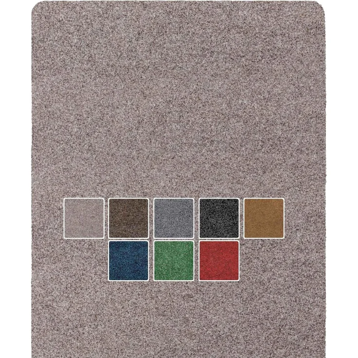 ANRO Schmutzfangmatte Fußmatte Türmatte rutschfest Poet Beige 60x180 cm | Material: Polypropylen, Rücken: TPE-Gummi rutschhemmend, Höhe: 5 mm, Einsatz: Türvorleger für Haustür, Flur, innen & außen