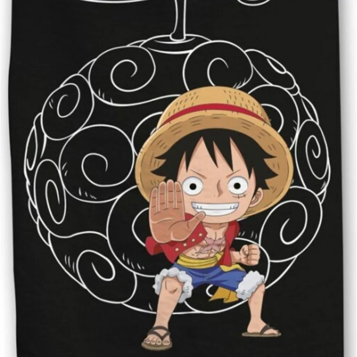 One Piece Anime Strandtuch One Piece Monkey D Ruffy Mikrofaser Strandtuch Handtuch Badetuch, 70x140 cm – Bild 2
