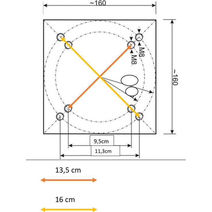 Sonnenschirm hellgrau 3 x 4 Meter – Bild 8