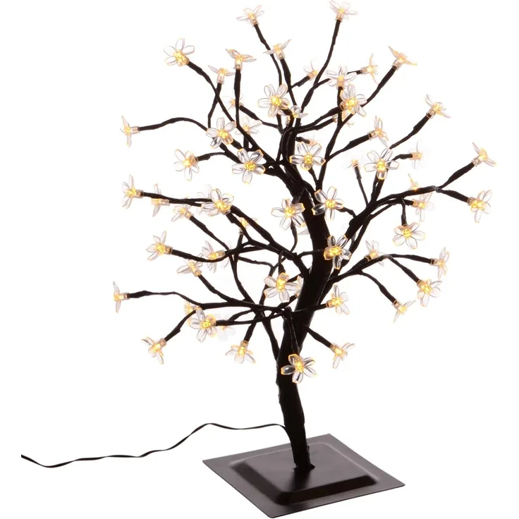 Nipach LED-Lichterkette BA11632 LED Lichterzweig Lichterbaum 64 Blüten ww