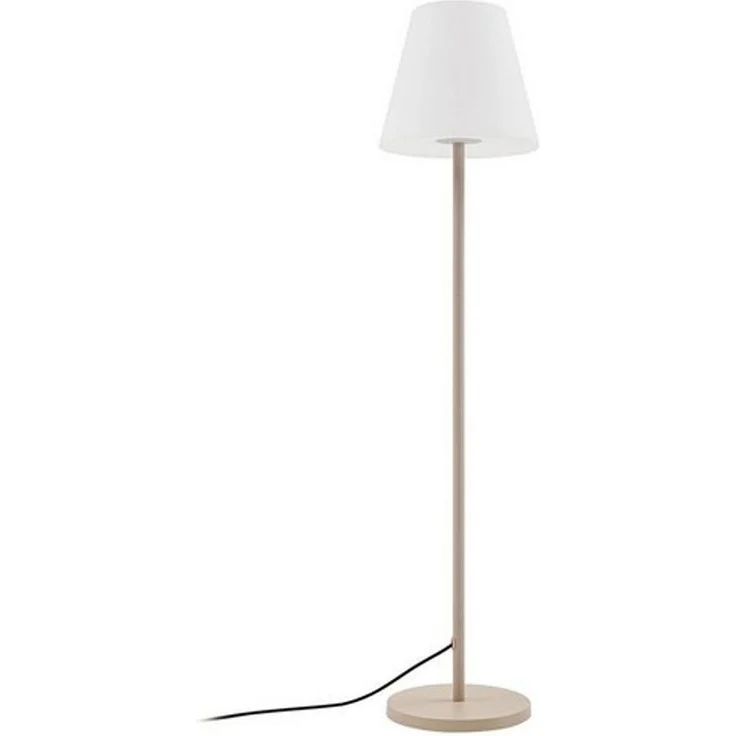 Lucande Außen-Stehlampe Jaimy, Kunststoff Creme IP44, 1 x 15 W LED – Bild 4