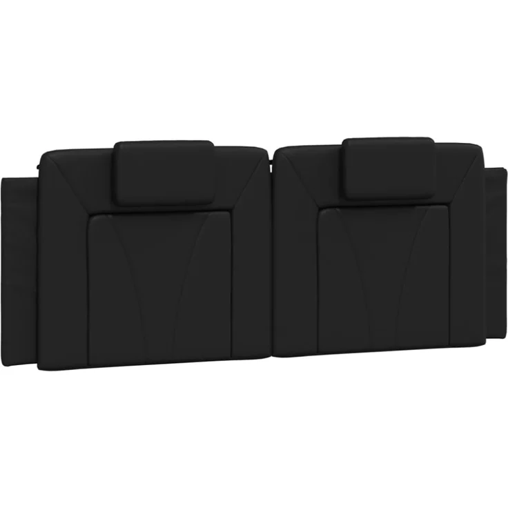 vidaXL Kopfteil-Kissen Schwarz 120 cm Kunstleder 374781 – Bild 9