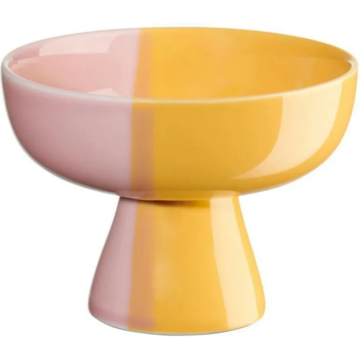 ASA SELECTION Schale joy Schale auf Fuß passion fruit smoothie 11cm, Porzellan, (Schüsseln & Schalen)