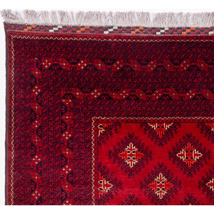 Afghan Teppich - Buchara - 288x192 cm - rot – Bild 3