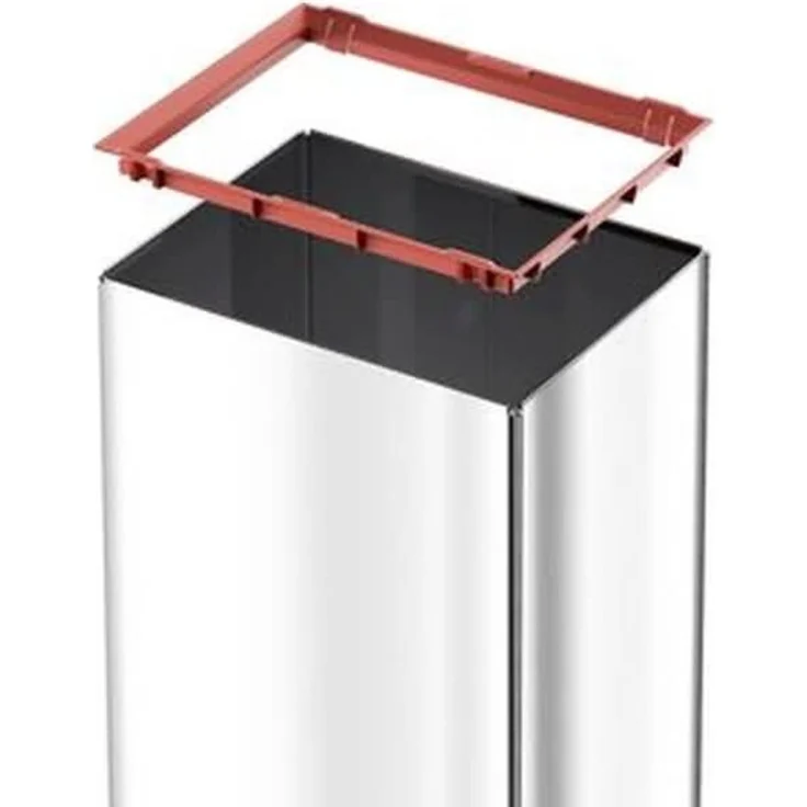 Hailo 'Big-Box Swing L' Mülleimer, Stahlblech, 35 Liter, Weiß – Bild 3