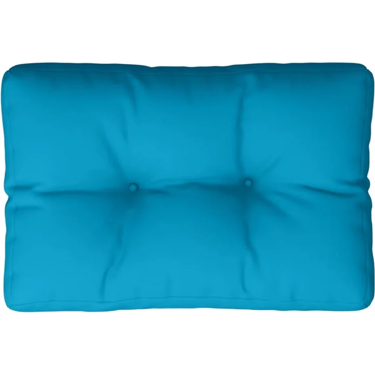 vidaXL Palettenkissen Hellblau 60 x 40 x 12 cm Stoff – Bild 1