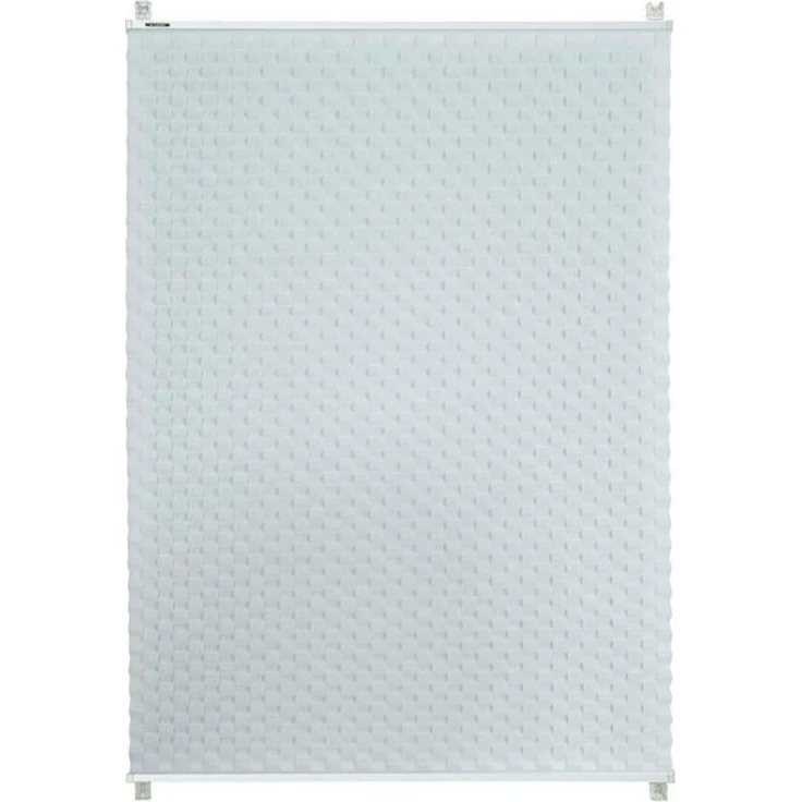 K-home Klemmfix Plissee 3D-Effekt Weiß 85x130 cm – Bild 4