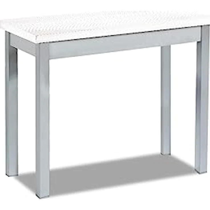 ASTIMESA Küchentisch im Buchstil ohne Schublade und Platte aus laminiertem Holz, Cervino, 80 x 40 cm a 80 x 80 cm – Bild 1