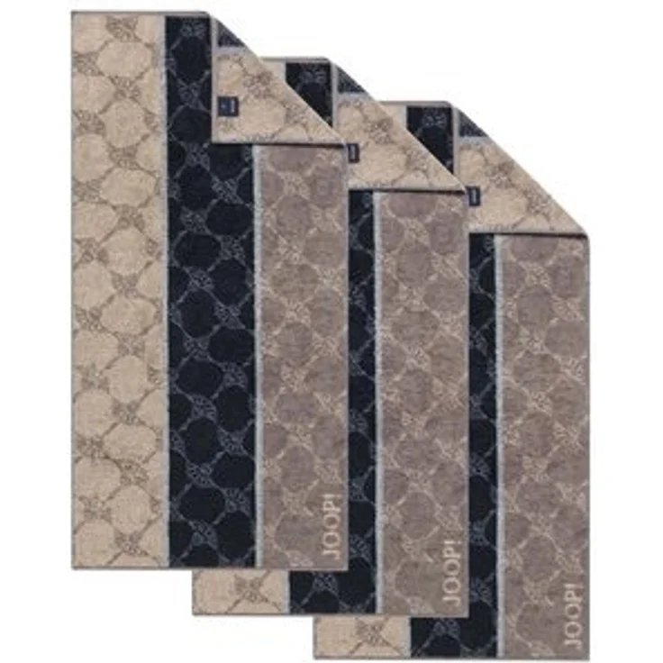 JOOP! Handtuch Unisex Handtuch 3er Pack Baumwolle, Frottier (Packung, 3-St) – Bild 6