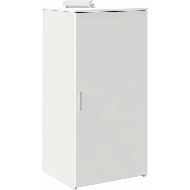 vidaXL Lagerschrank Weiß 50x45x103,5 cm Holzwerkstoff 859042 – Bild 1
