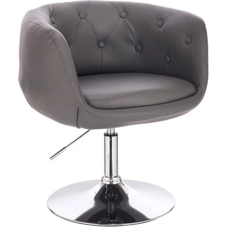 SVITA Cocktailsessel PANAMA (1-St, Drehsessel), 360° drehbar, verchromtes Gestell, bequem gepolstert, höhenverstellbar – Bild 4