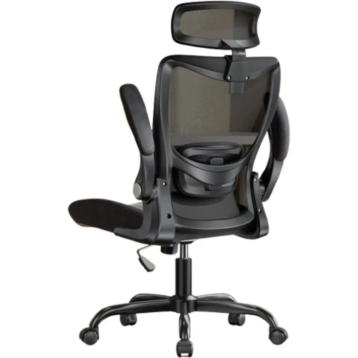 Marsail Bürostuhl Ergonomischer – Schreibtischstuhl Mesh mit 3D-verstellbaren Armlehnen (Dynamischer Lendenstütze, Wippfunktion), TÜV-geprüft, bis 136 kg – Ideal für Homeoffice & Gaming – Bild 1