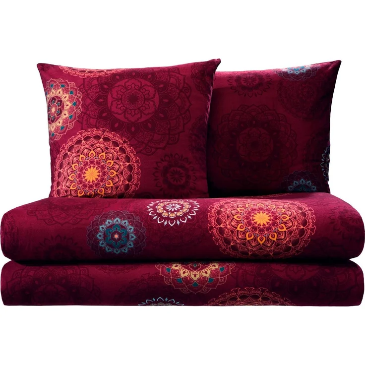 Erwin Müller Bettwäsche Bettwäsche Sparpaket 4-teilig, Baumwolle, Edelflanell Ornamente – Bild 5