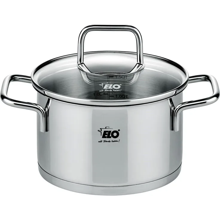 ELO Fleischtopf Citrin Ø14cm, Edelstahl