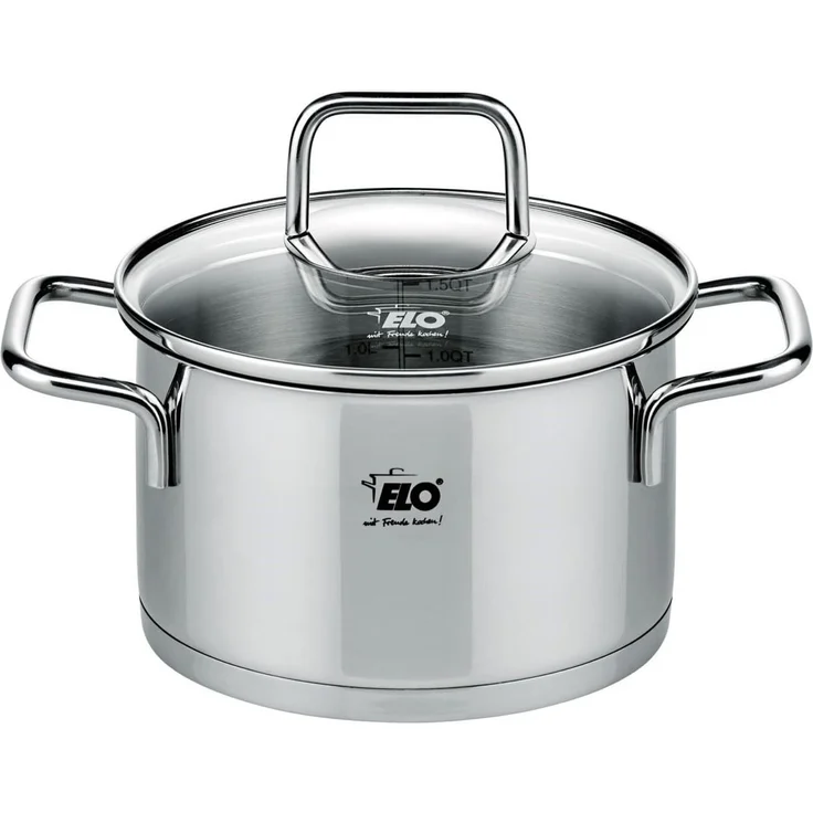 ELO Fleischtopf Citrin Ø14cm, Edelstahl – Bild 1