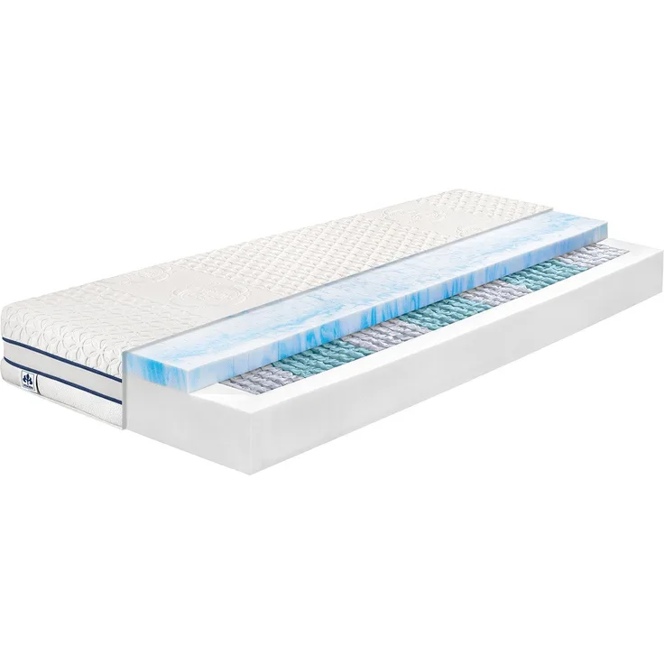 Badenia Irisette Gel-activ Classic TFK 7-Zonen-Gel-Taschenfederkernmatratze H3, 80x200 cm