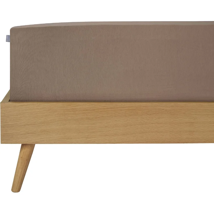 Schiesser Spannbettlaken Elli - 97/3 - 150 x 200 cm - Braun – Bild 1